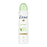 اسپری بدن دئودورانت داو مدل Go Fresh با رایحه خیار و چای سبز حجم 250 میل