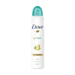 اسپری بدن دئودورانت داو مدل Go Fresh با رایحه گلابی و آلوورا حجم 250 میل