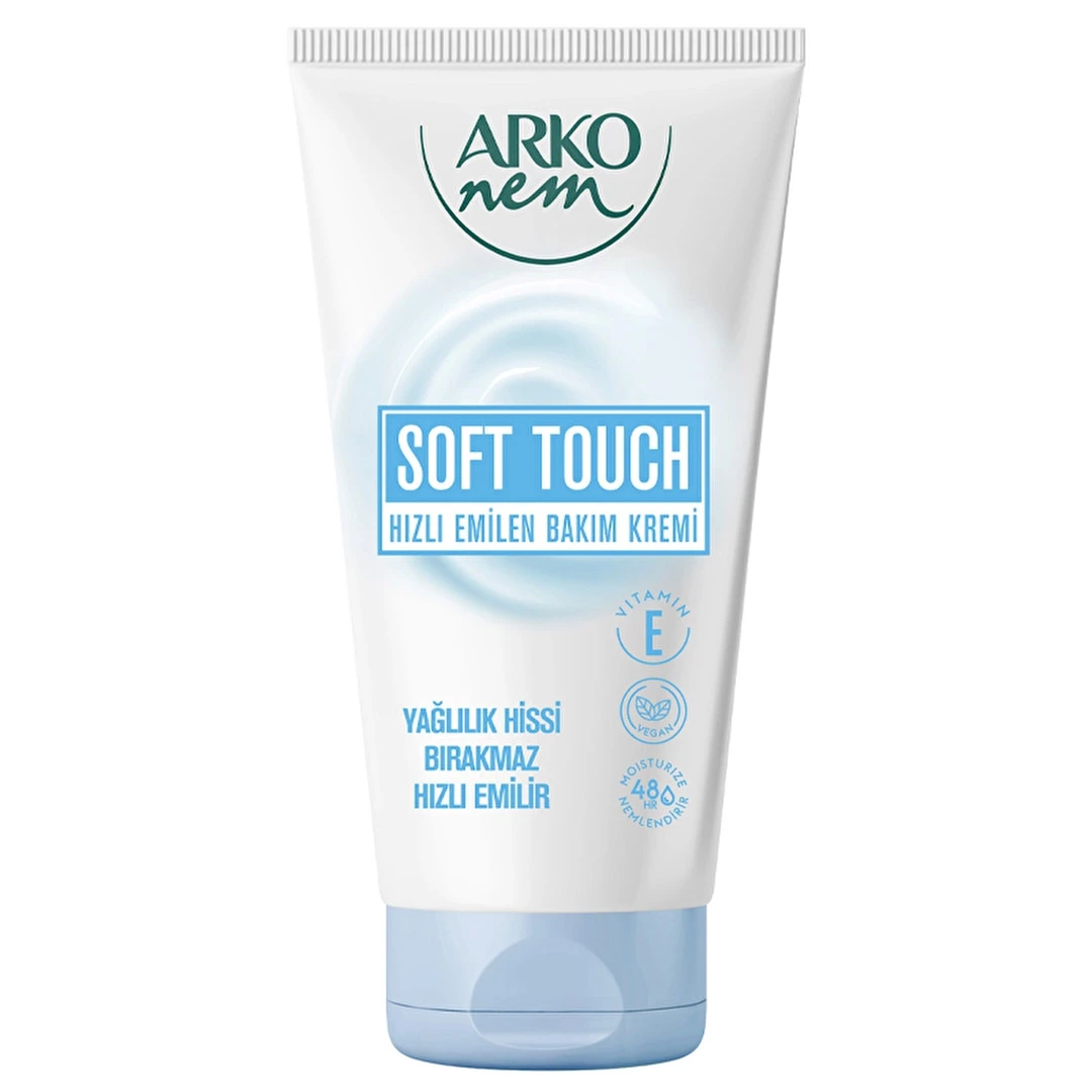 کرم مرطوب کننده آرکو نم ARKO nem مدل Soft Touch حجم 60 میلی لیتر