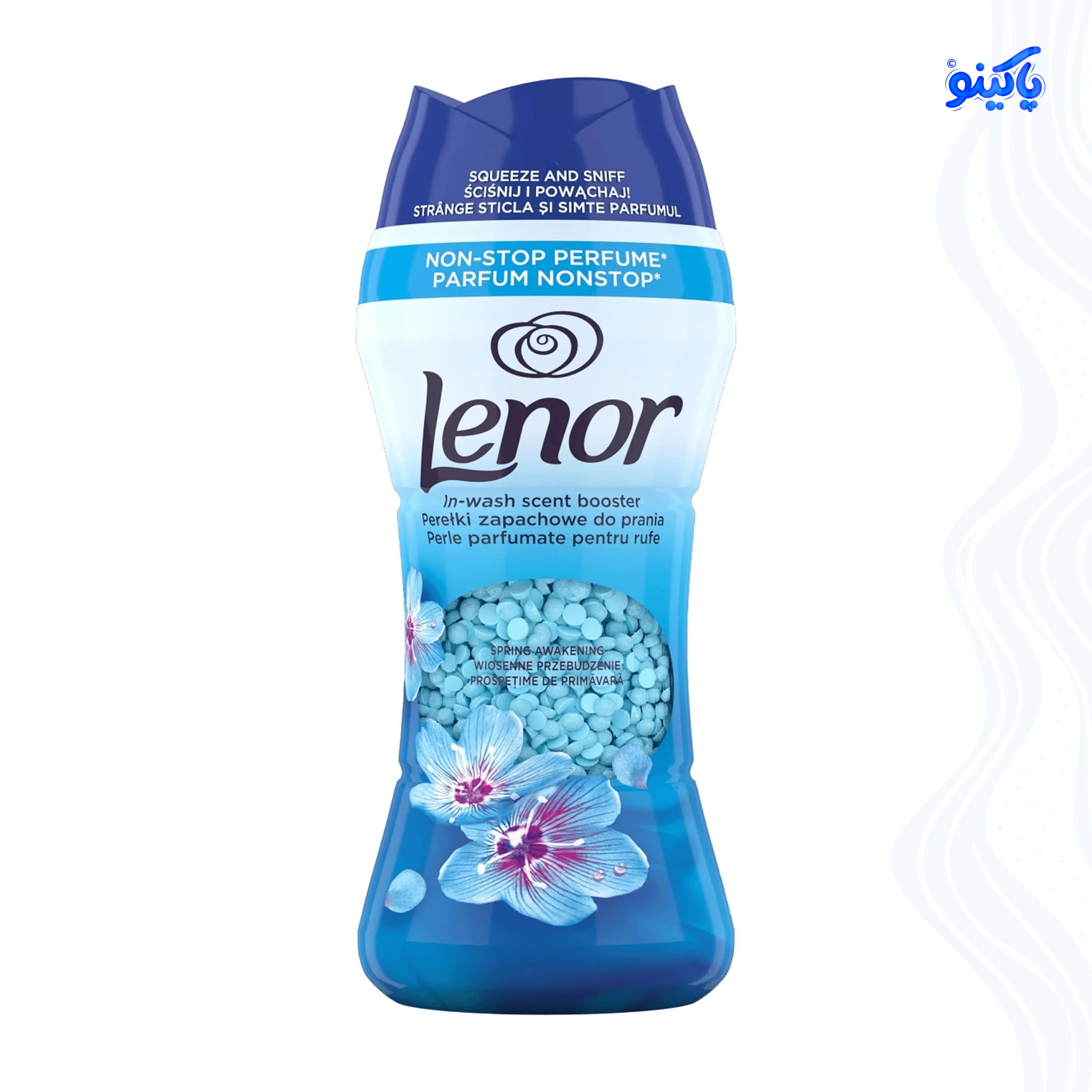 دانه های خوشبو کننده لباس لنور رایحه Spring awakening وزن 195 گرم