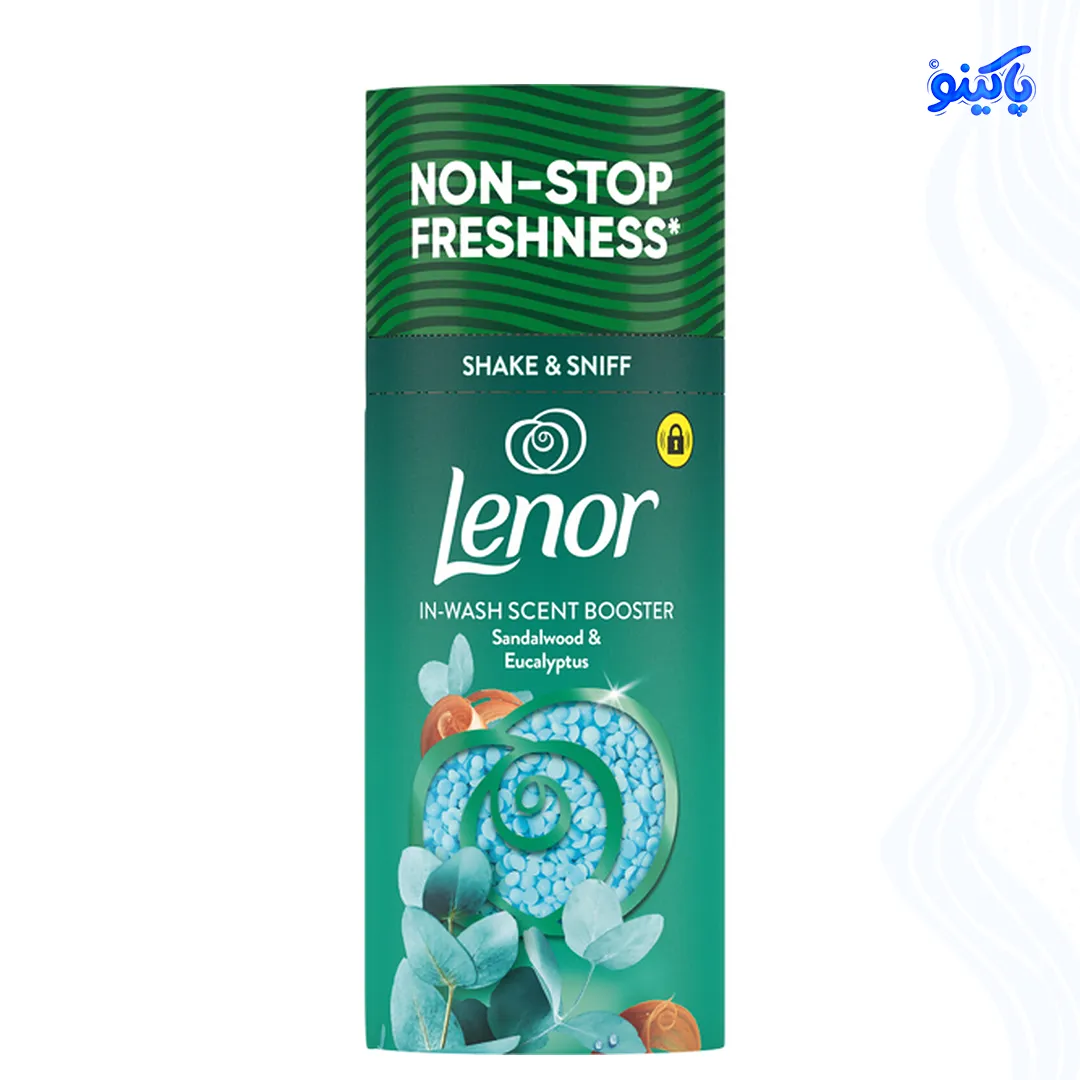 دانه های خوشبو کننده لباس لنور رایحه Sandalwood & Eucalyptus وزن 155 گرم