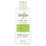 محلول میسلار واتر سیمپل simple مناسب انواع پوست حجم ۲۰۰‌میل