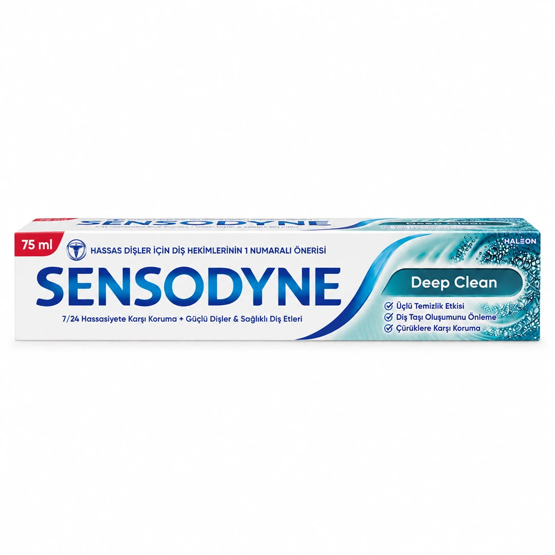 خمیر دندان سنسوداین (Sensodyne) مدل Deep Clean حجم ۷۵ میل
